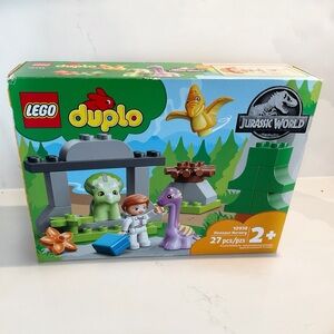 LEGO DUPLO Jurassic World T. rex and Triceratops Dinosaur Breakout (10939)